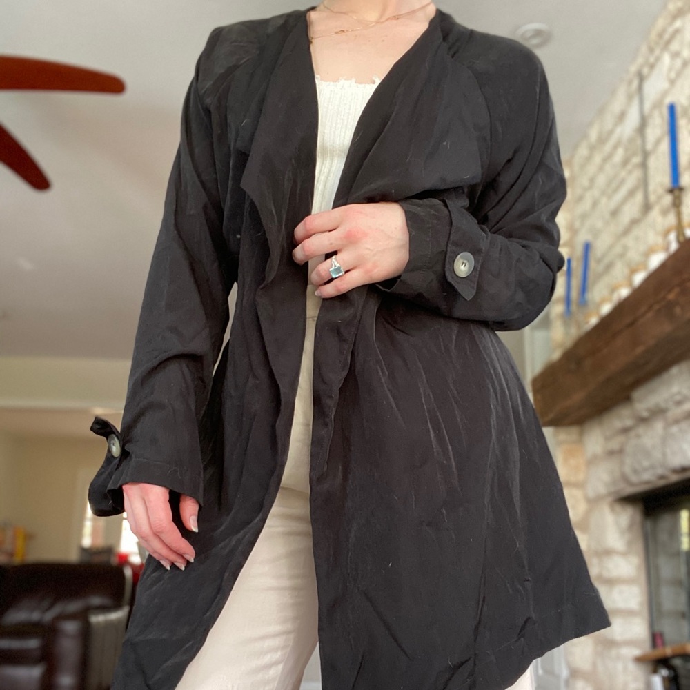 Black Wrap Jacket